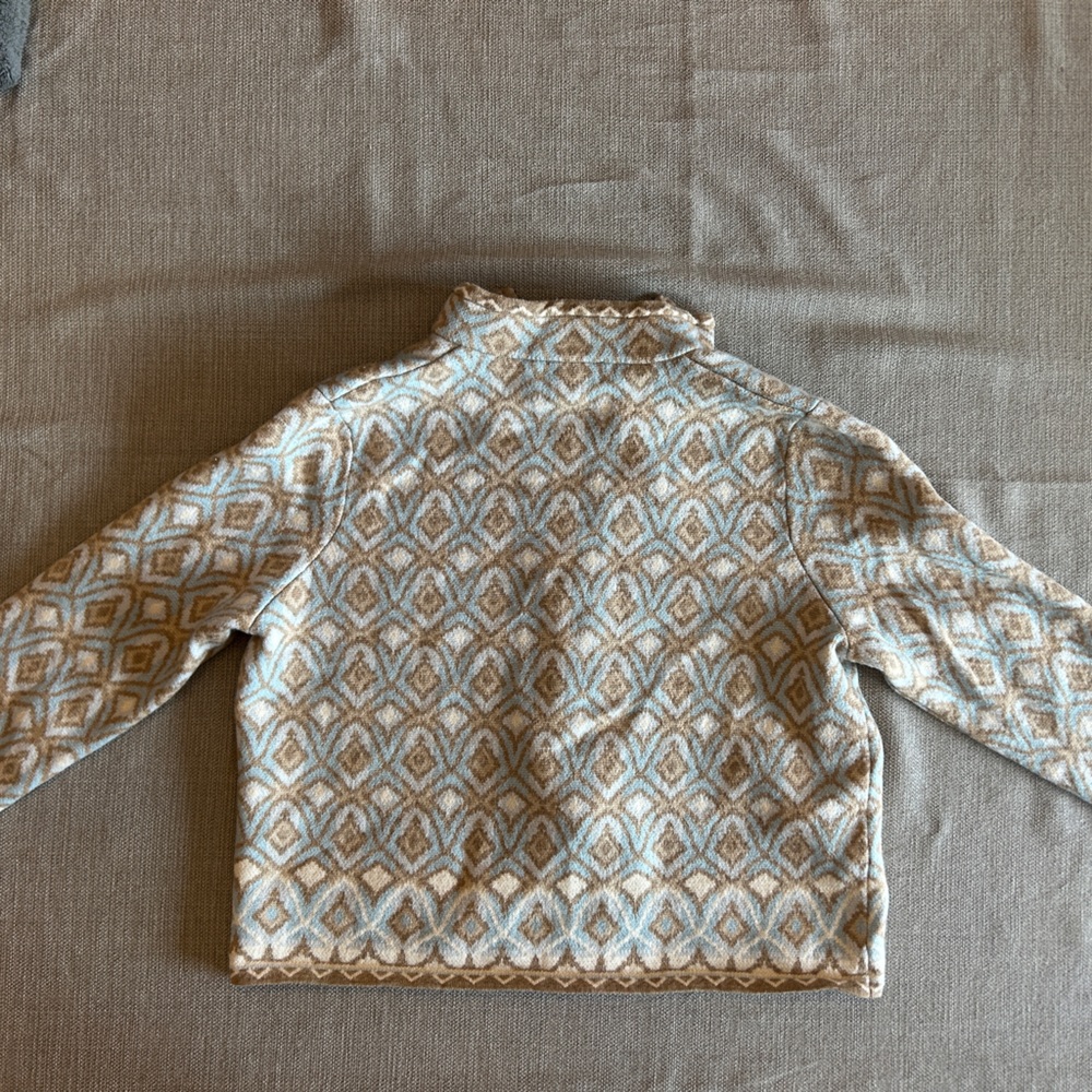 Pendleton Beige and Blue Patterned Jacket - image 3